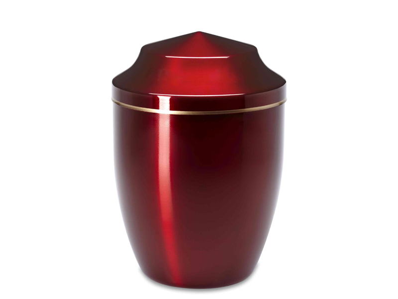Urne de métal Malte-rouge - Urnes funéraires - Les Monuments Roger Fontaine