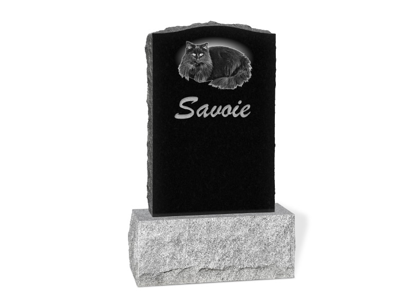 Et-3-1009 - Chat - Animal - Pointe sèche - Petit Monument