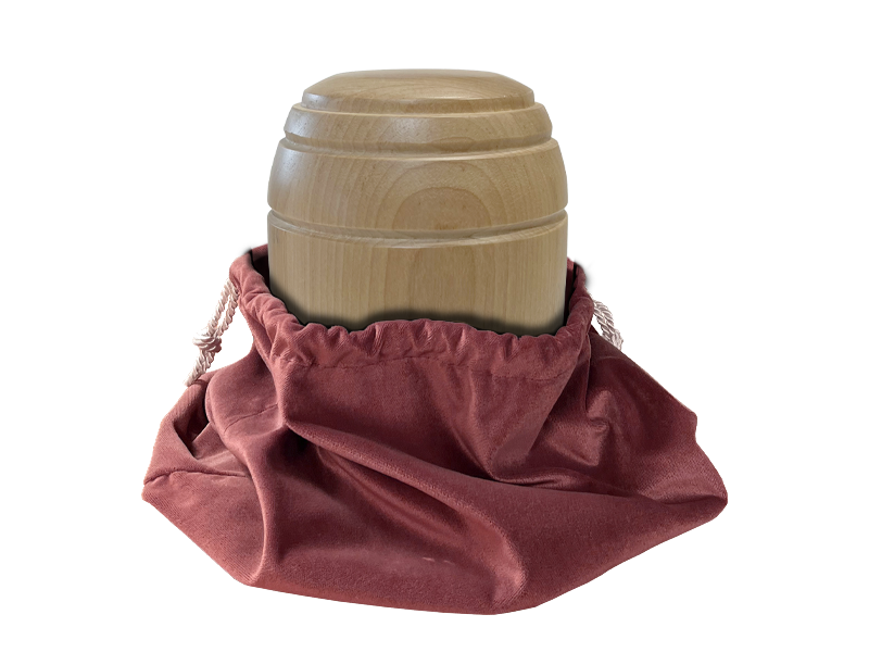 LABOSSIERE - Merisier -Bois - vue de face - Urne